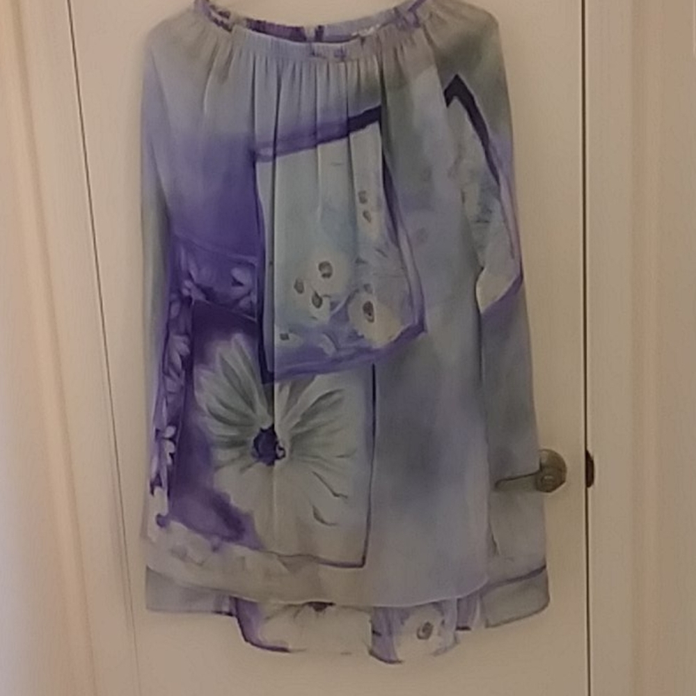 Nino Wong Floral Tunic and Skirt Set - Picture 5 of 6